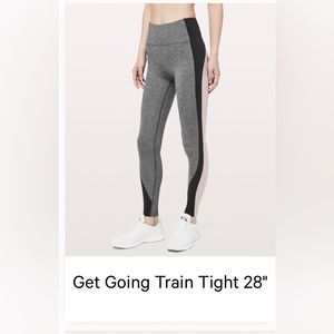 Sz 6 Lululemon Get Going Train Tights